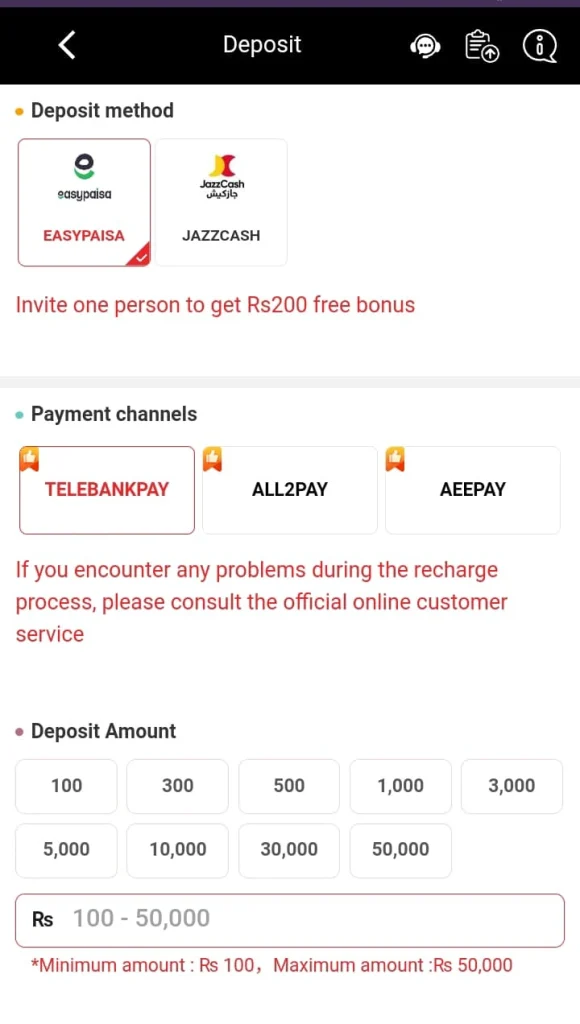 jilievo777 app deposit